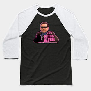 Michael Scott it's Britney b*tch meme Baseball T-Shirt